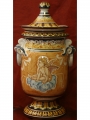 VASO A CALICE CON TORCIGLIONI CM.35